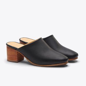 Nisolo Paloma Mules in Black 8.5